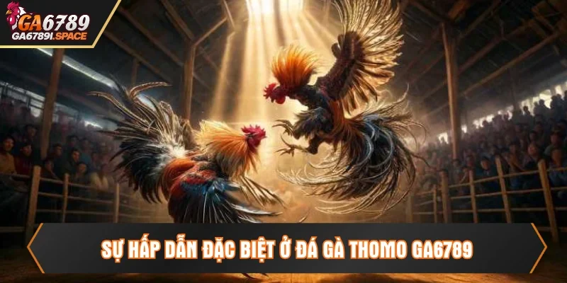 Đá Gà Thomo GA6789 và sự hấp dẫn đặc biệt